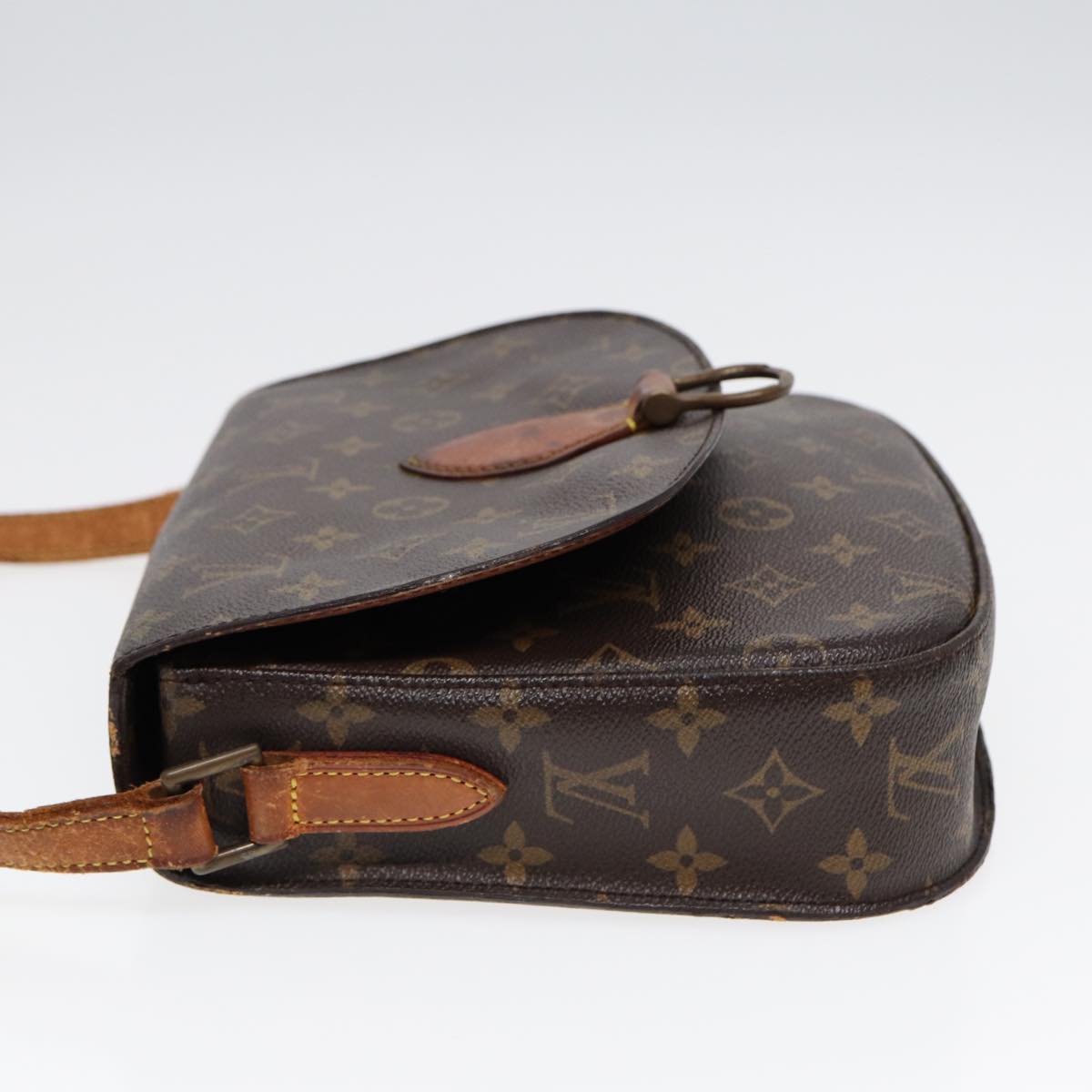 LOUIS VUITTON Monogram Saint Cloud GM Shoulder Bag M51242 LV Auth bs17267