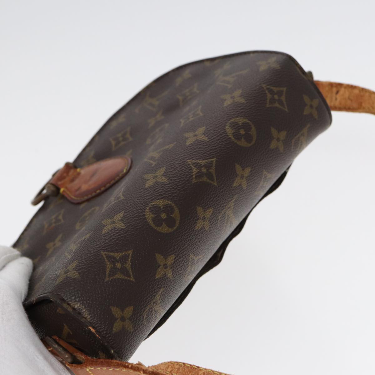 LOUIS VUITTON Monogram Saint Cloud GM Shoulder Bag M51242 LV Auth bs17267