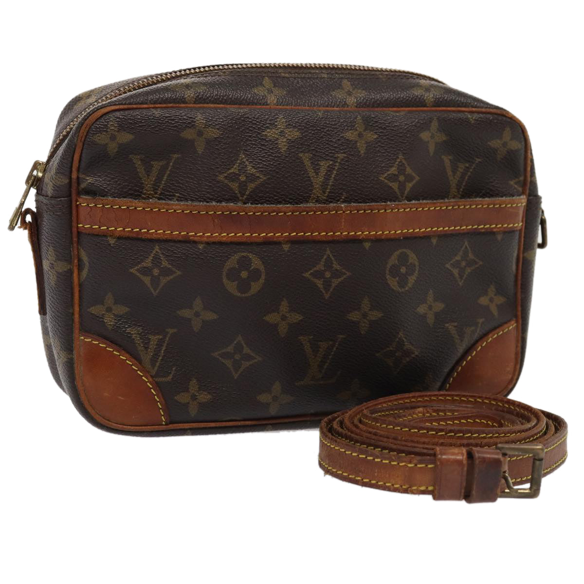 LOUIS VUITTON Monogram Trocadero 23 Shoulder Bag M51276 LV Auth bs17378