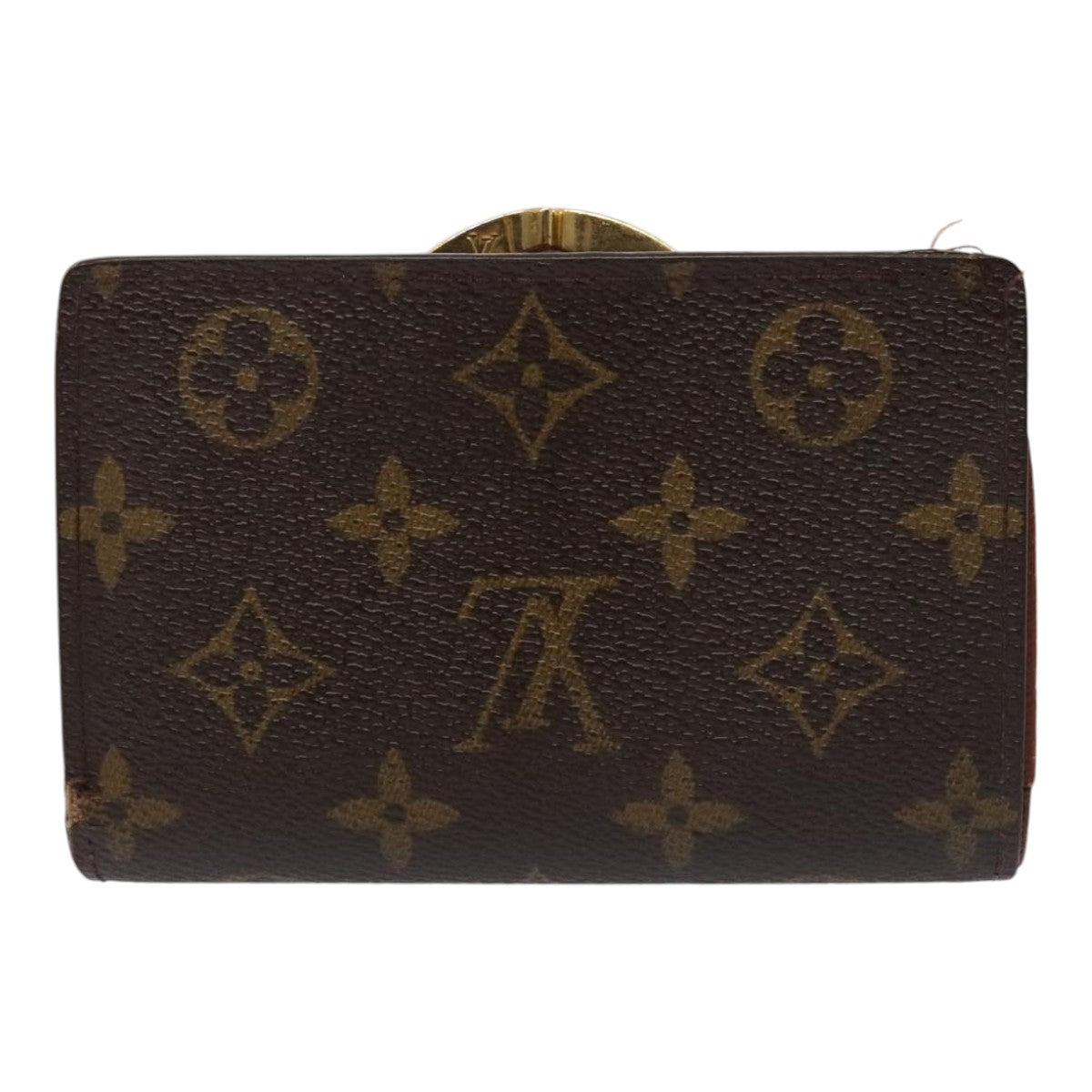 LOUIS VUITTON Monogram Portefeuille Viennois Bifold Wallet M61674 Auth bs17396