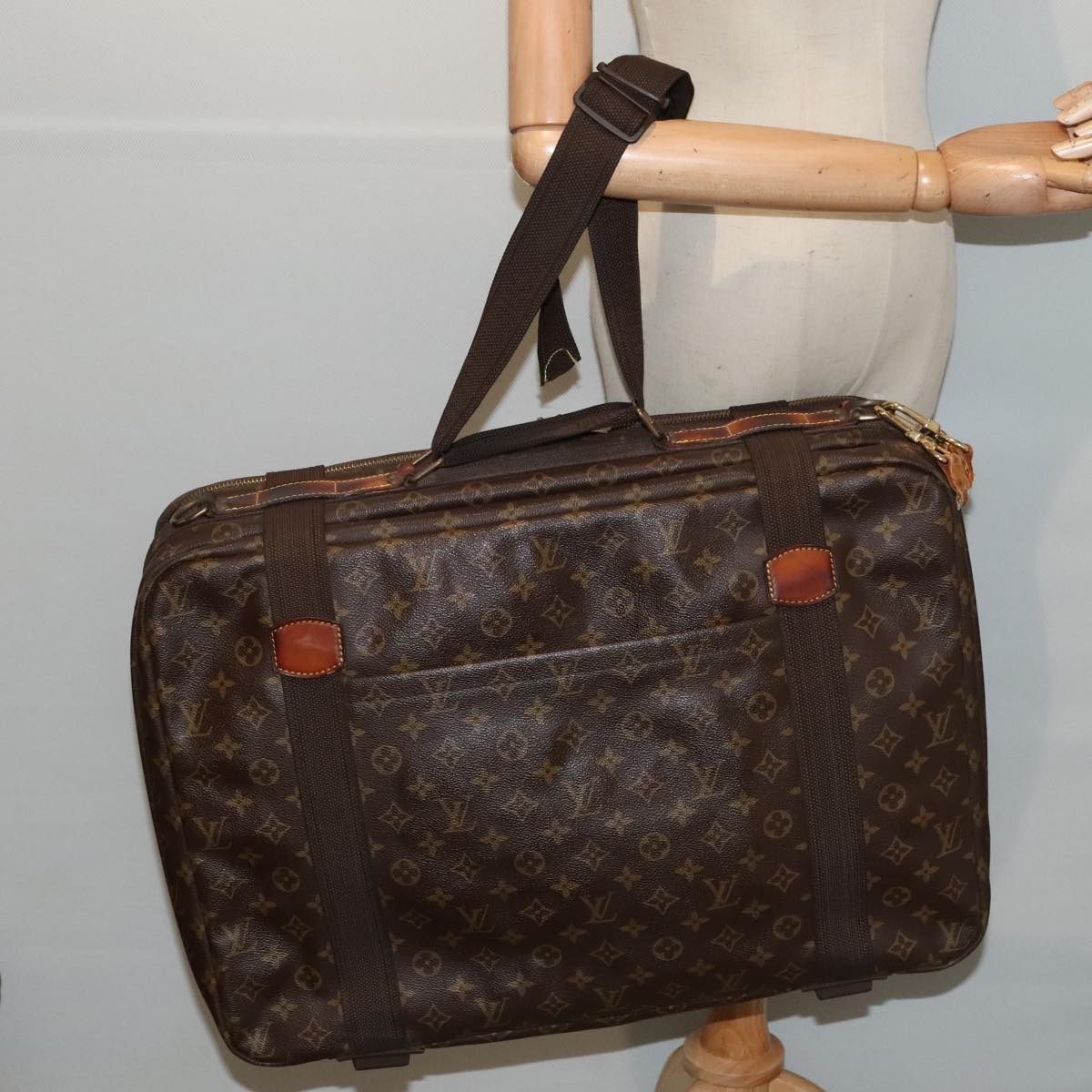 LOUIS VUITTON Monogram Satellite 53 Trunk M23356 LV Auth bs17415