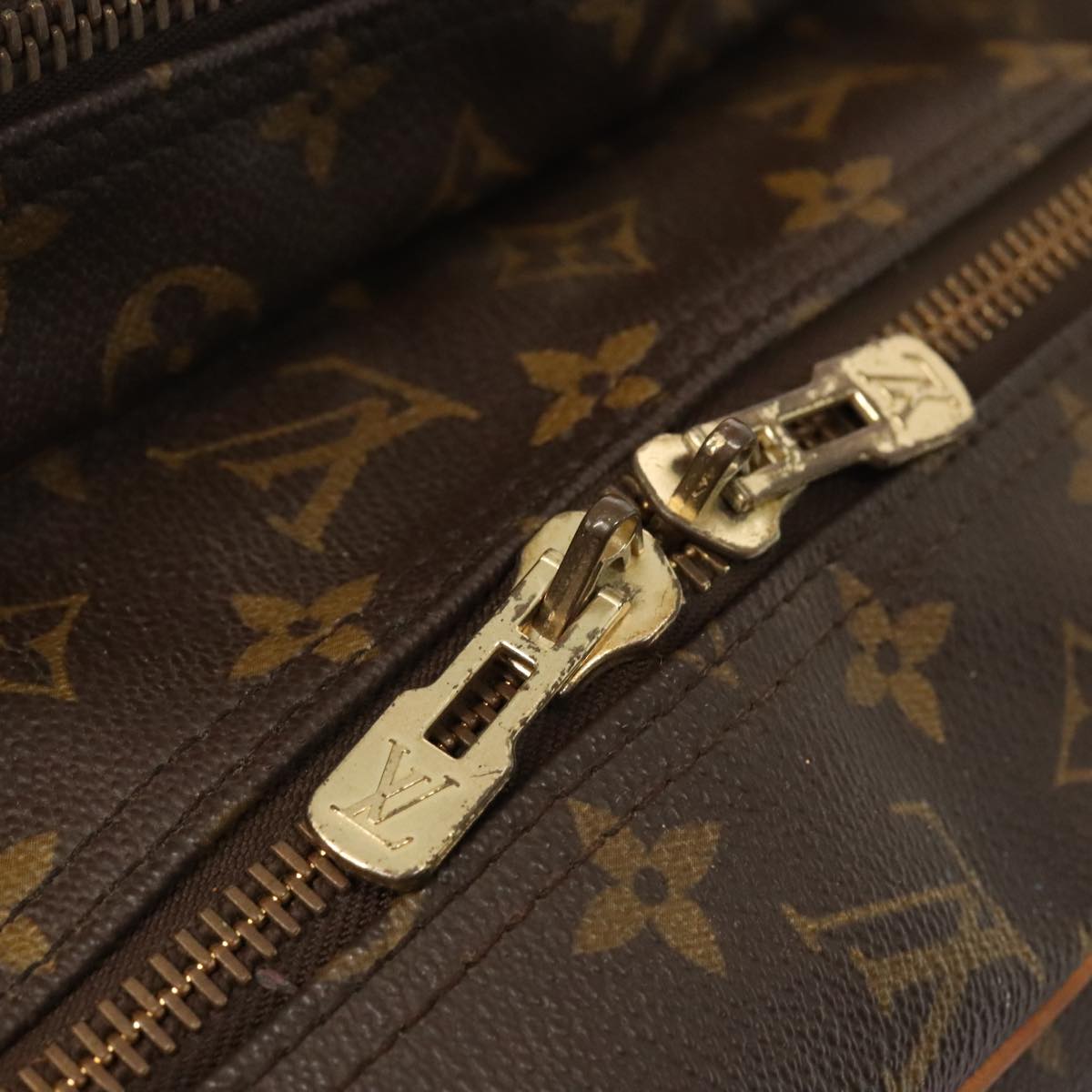 LOUIS VUITTON Monogram Sac 48 Heures Boston Bag M41383 LV Auth bs17416