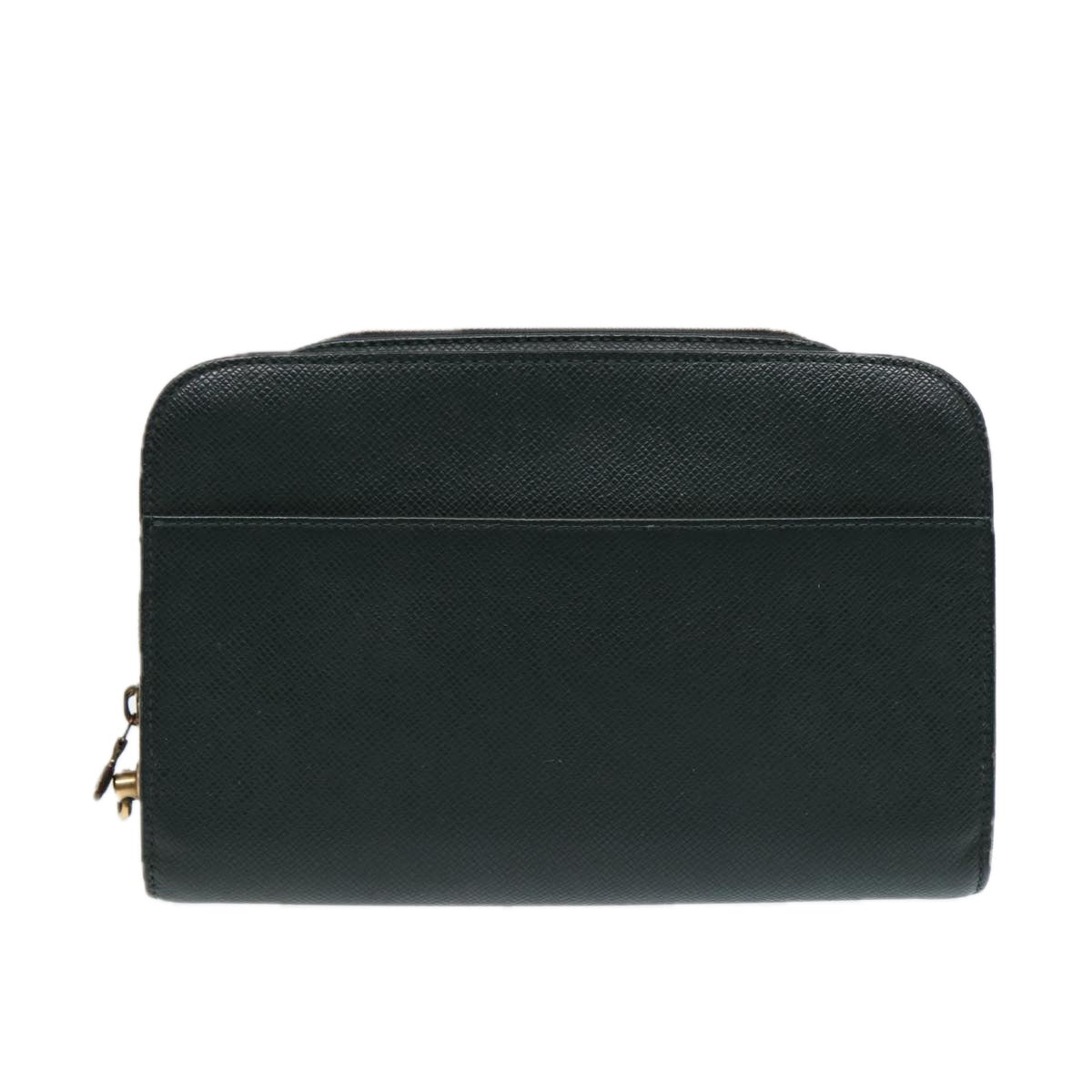 LOUIS VUITTON Taiga Baikal Clutch Bag Epicea M30184 LV Auth bs17542