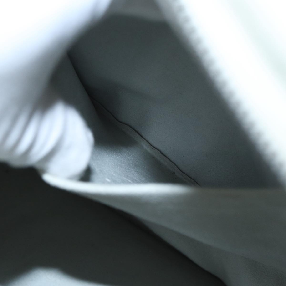 LOUIS VUITTON Monogram Difference Clarkson Bag White M92358 LV Auth bs17544