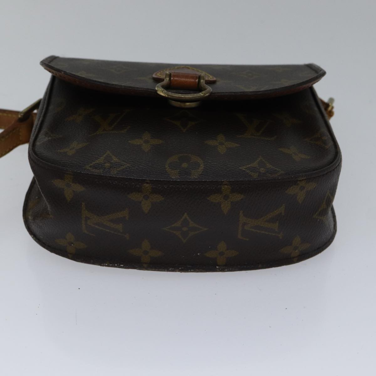 LOUIS VUITTON Monogram Saint Cloud PM Shoulder Bag M51244 LV Auth bs17627