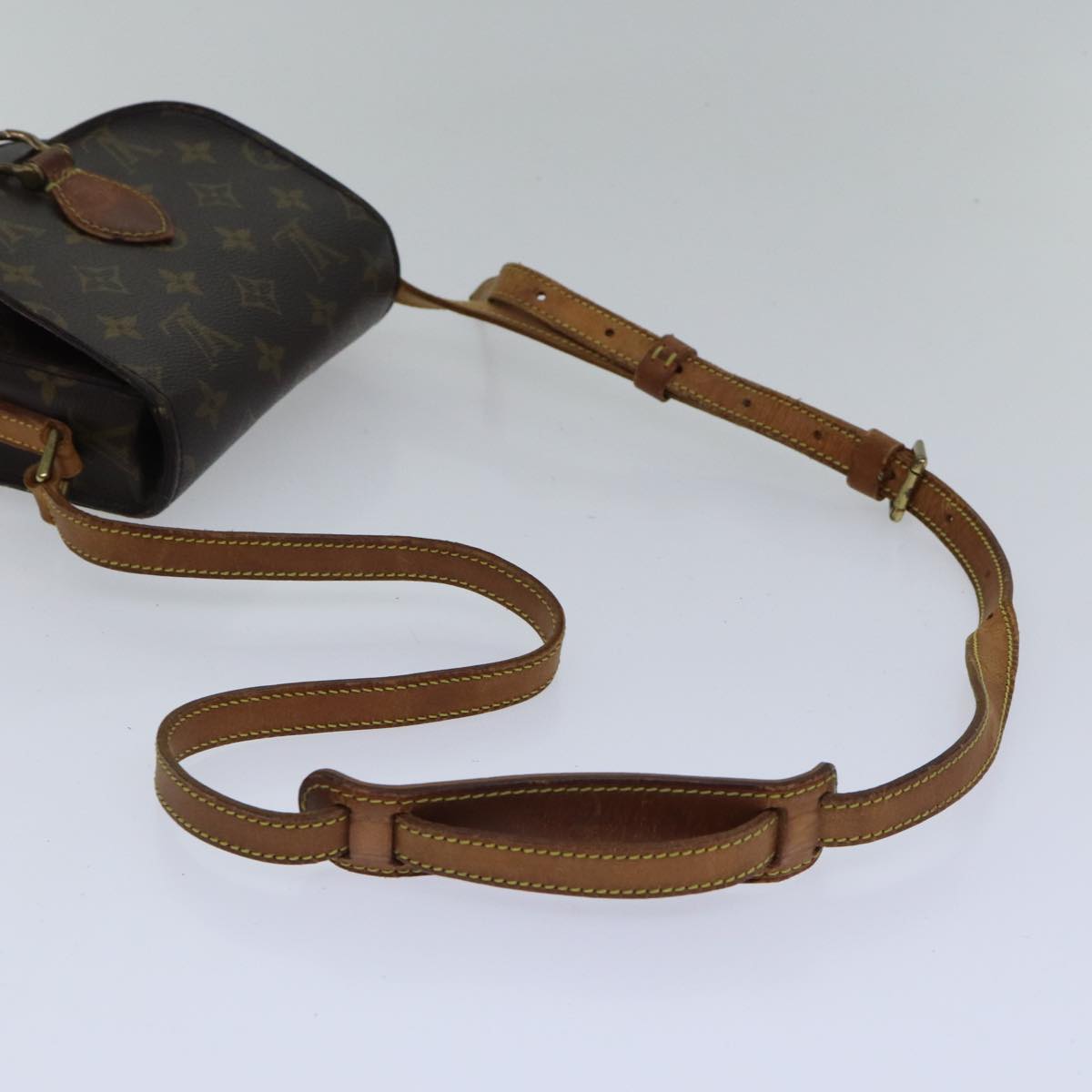 LOUIS VUITTON Monogram Saint Cloud PM Shoulder Bag M51244 LV Auth bs17627