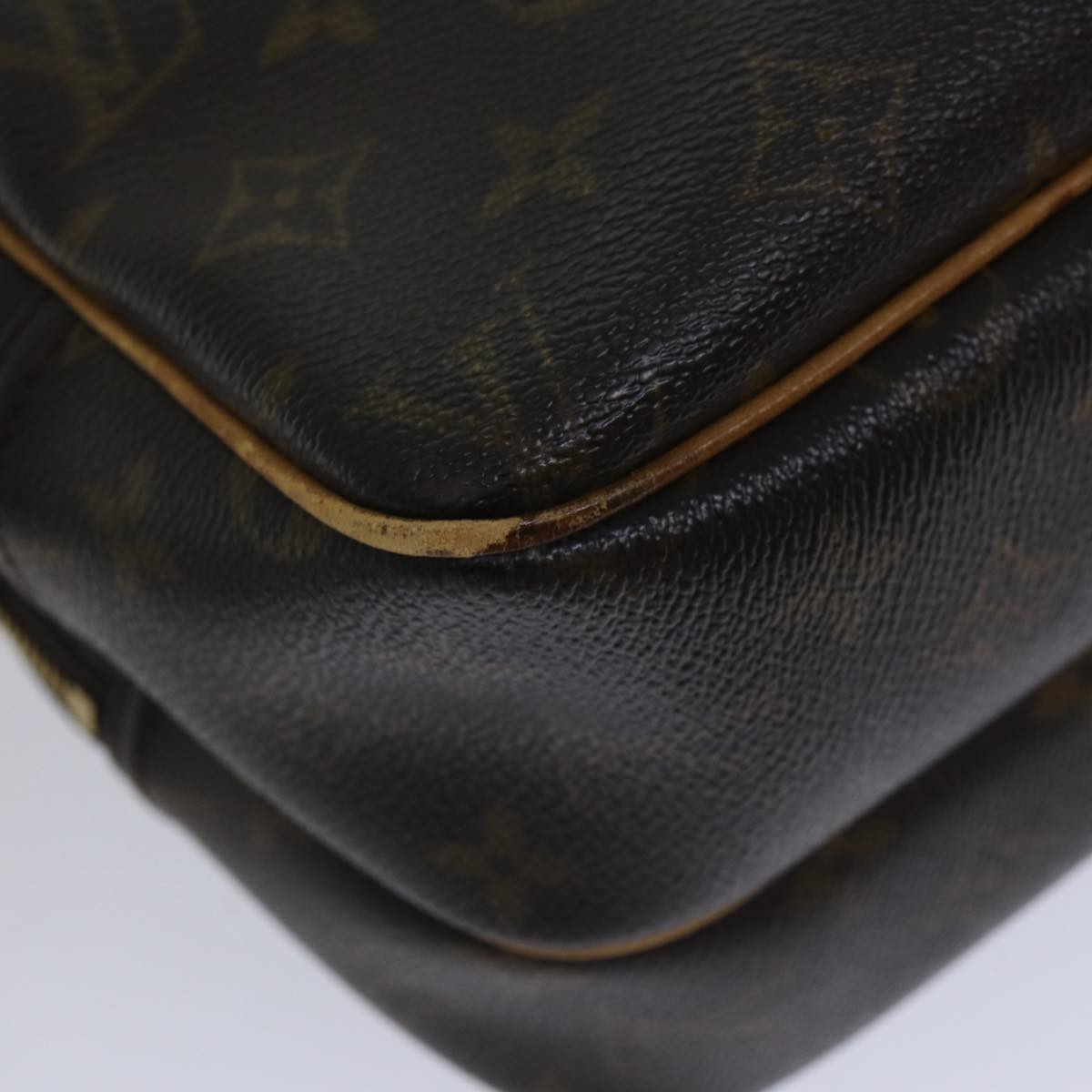LOUIS VUITTON Monogram Reporter PM Shoulder Bag M45254 LV Auth bs17676