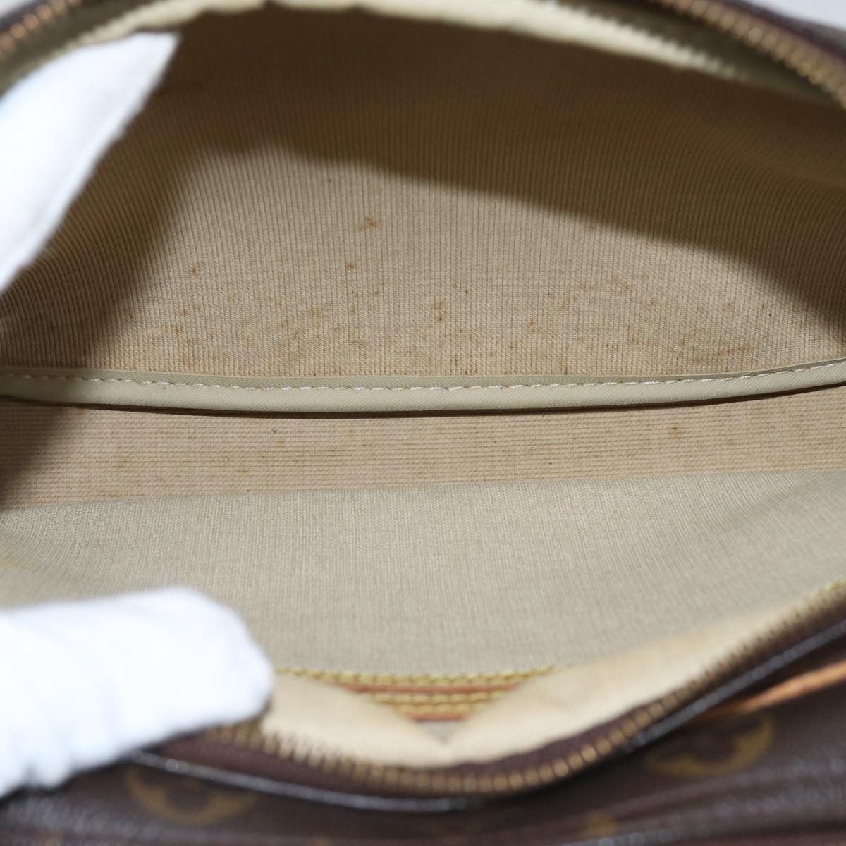 LOUIS VUITTON Monogram Reporter PM Shoulder Bag M45254 LV Auth bs17676