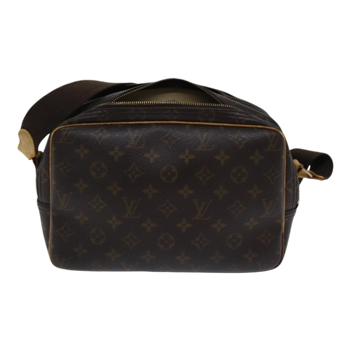 LOUIS VUITTON Monogram Reporter PM Shoulder Bag M45254 LV Auth bs17676