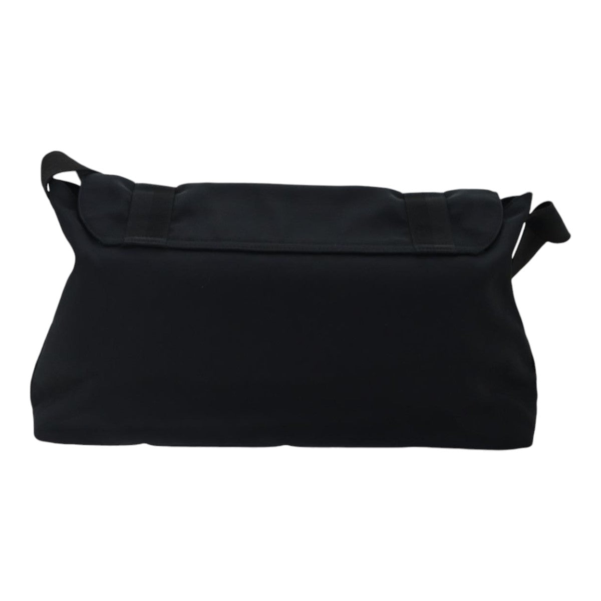 GUCCI Shoulder Bag Nylon Black Silver 122374 Auth bs17862