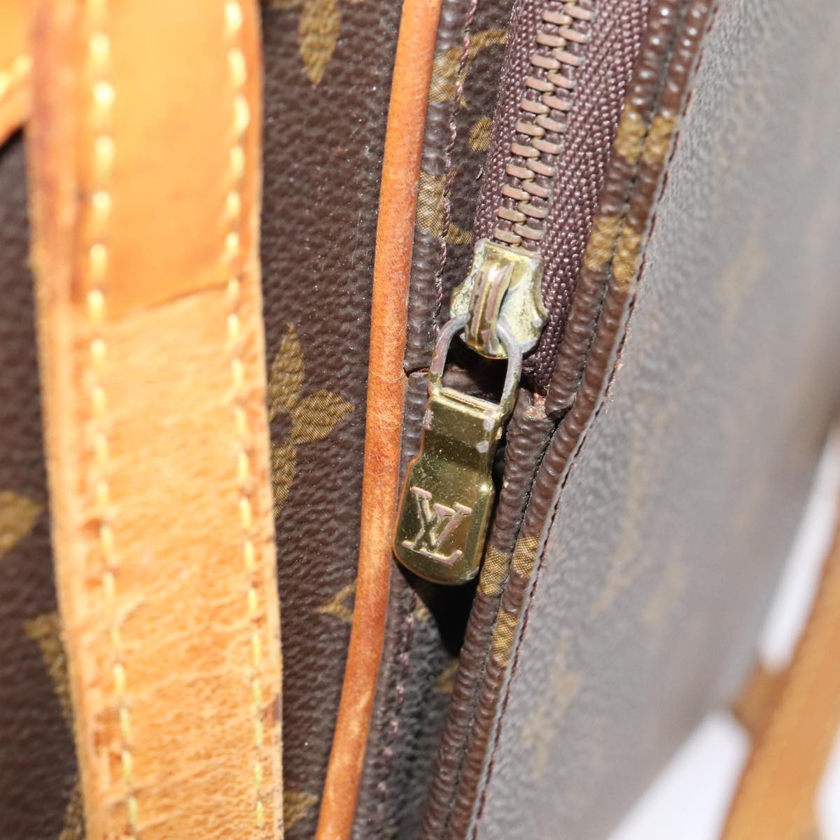 LOUIS VUITTON Monogram Ellipse Shopping Shoulder Bag M51128 LV Auth bs17915