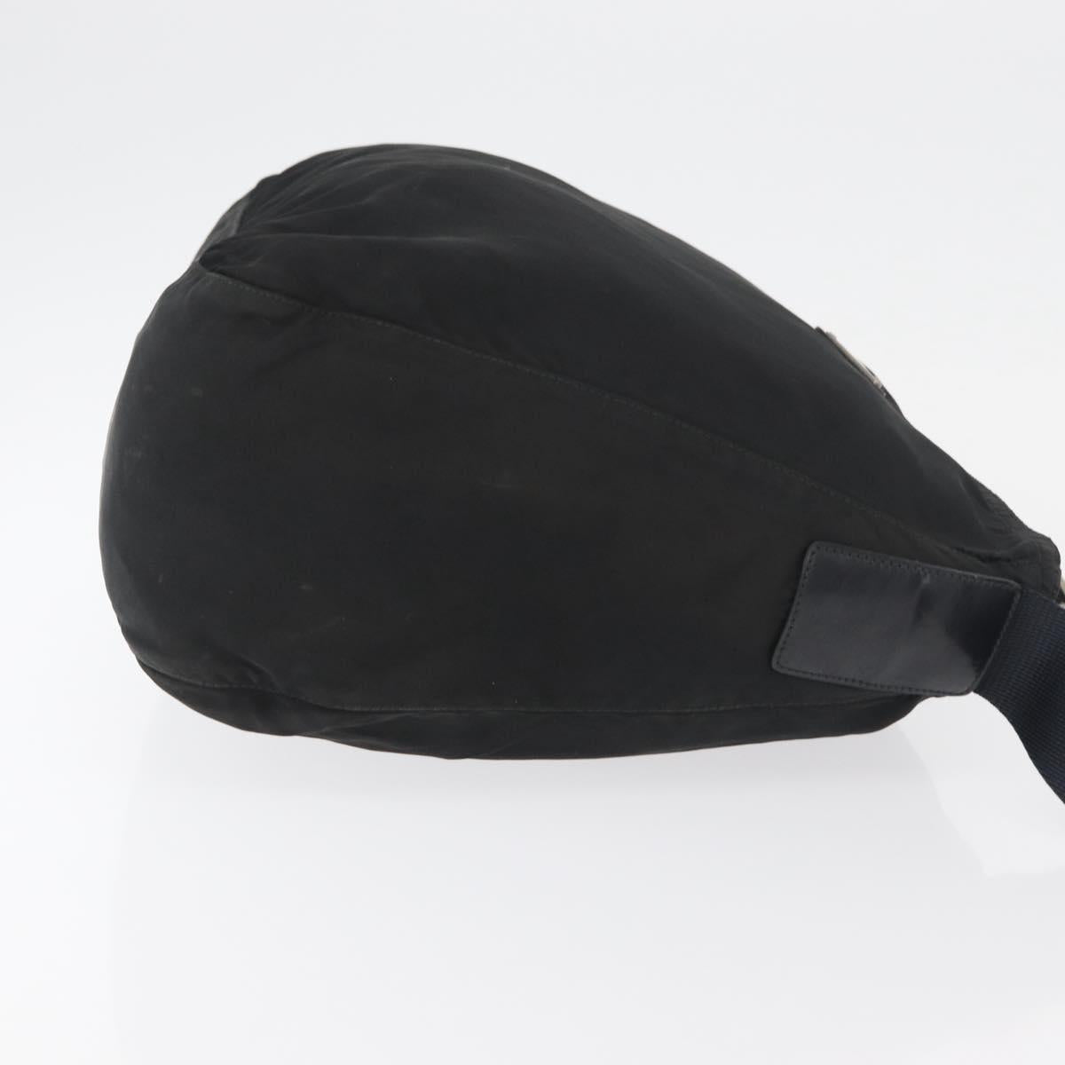 PRADA Shoulder Bag Nylon Black Auth bs18091