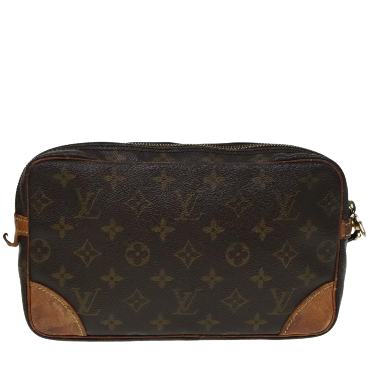 LOUIS VUITTON Monogram Marly Dragonne GM Clutch Bag M51825 LV Auth bs18192