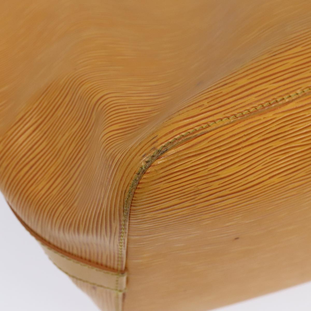 LOUIS VUITTON Epi Petit Noe Shoulder Bag Yellow M44109 LV Auth bs18364