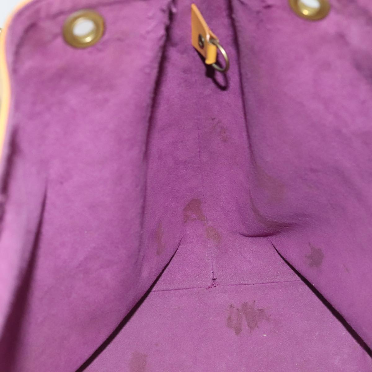 LOUIS VUITTON Epi Petit Noe Shoulder Bag Yellow M44109 LV Auth bs18364