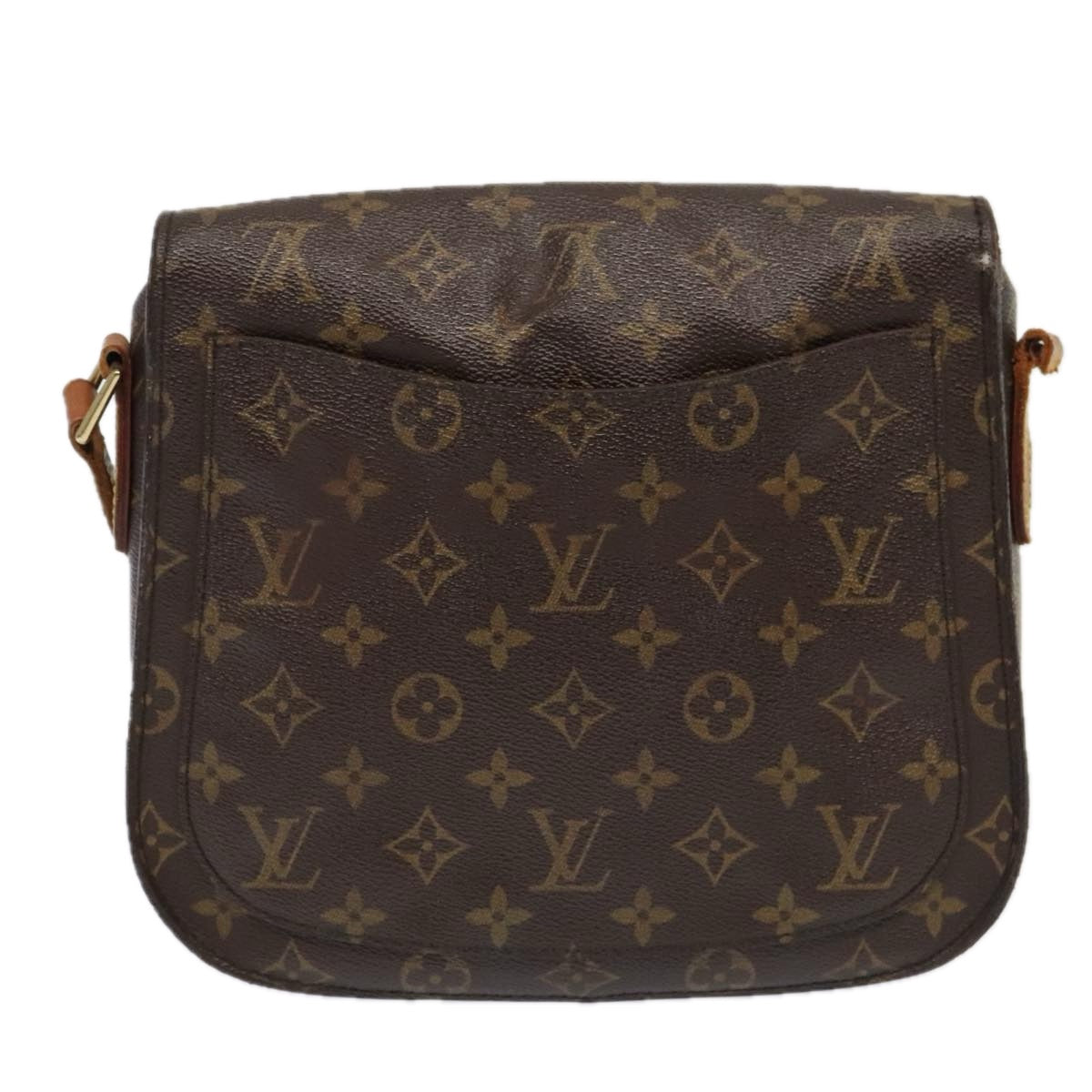 LOUIS VUITTON Monogram Saint Cloud GM Shoulder Bag M51242 LV Auth bs18393