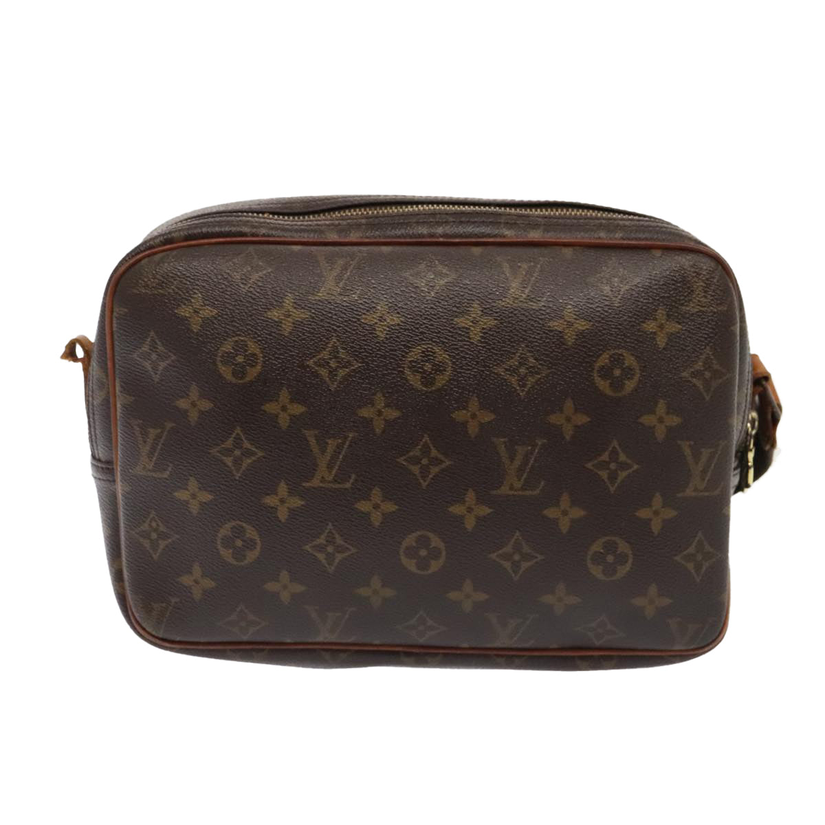 LOUIS VUITTON Monogram Reporter PM Shoulder Bag M45254 LV Auth bs18541