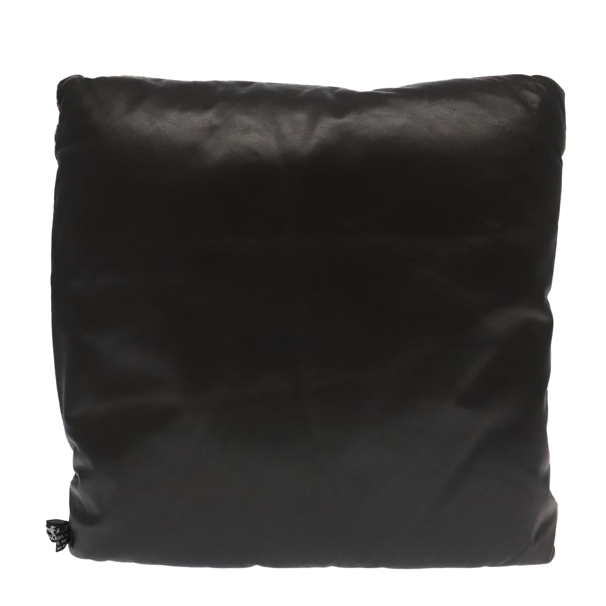 HERMES Cushion Leather Yellow Auth bs18779