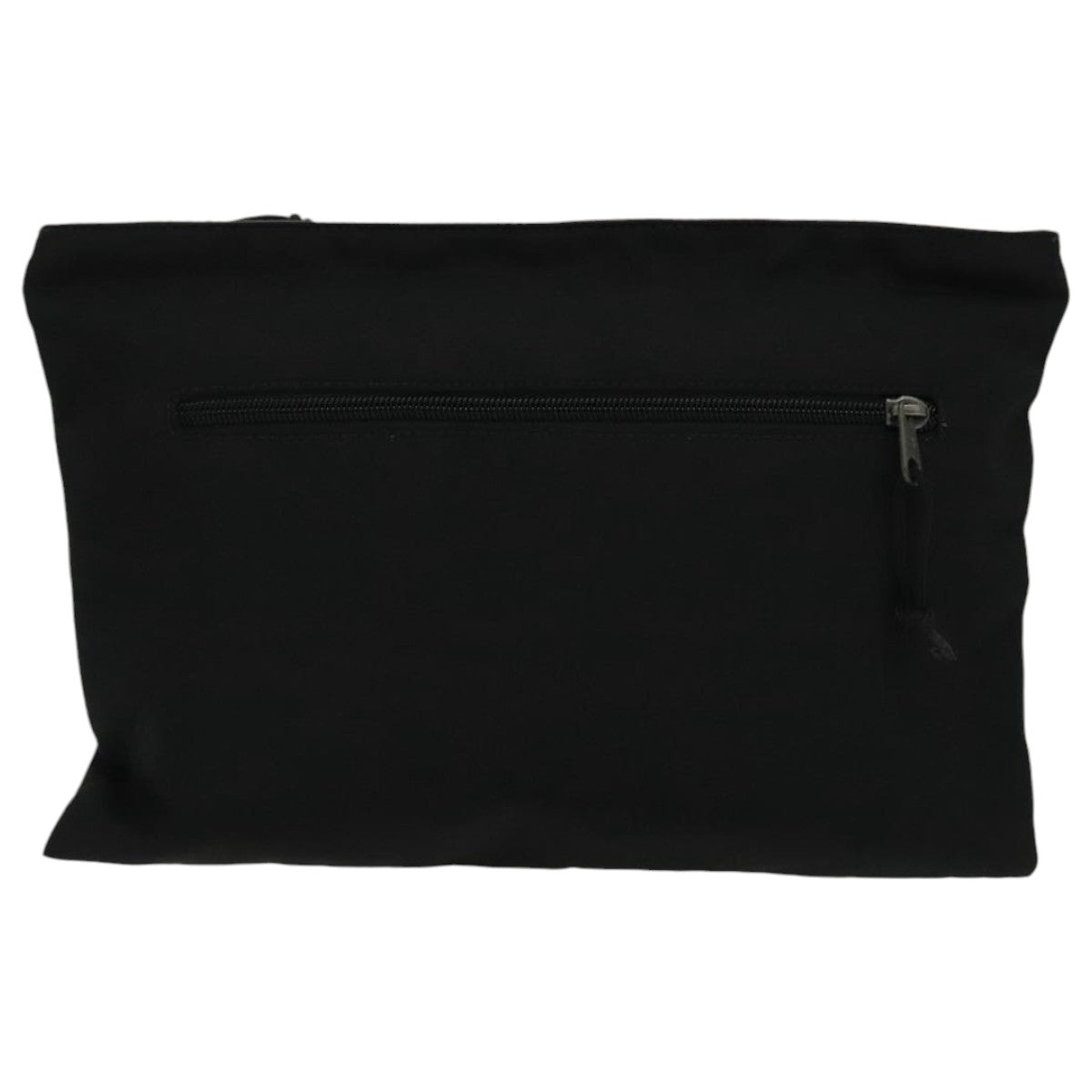 BALENCIAGA Clutch Bag Canvas Black 459745 Auth bs19010