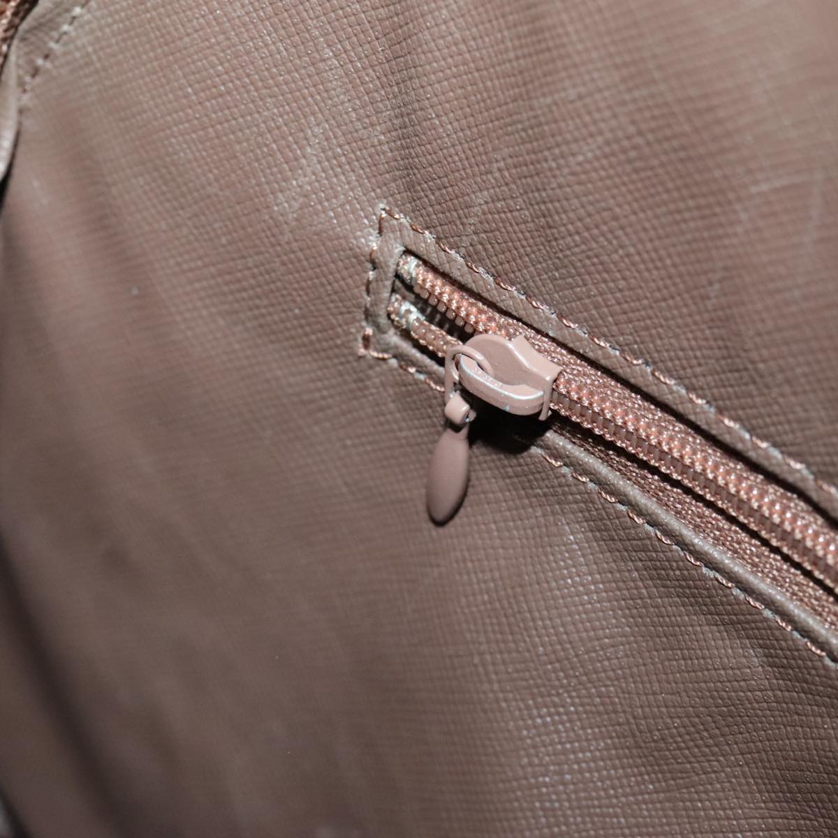 Burberrys Nova Check Hand Bag Canvas Leather Brown Gold Auth bs19193