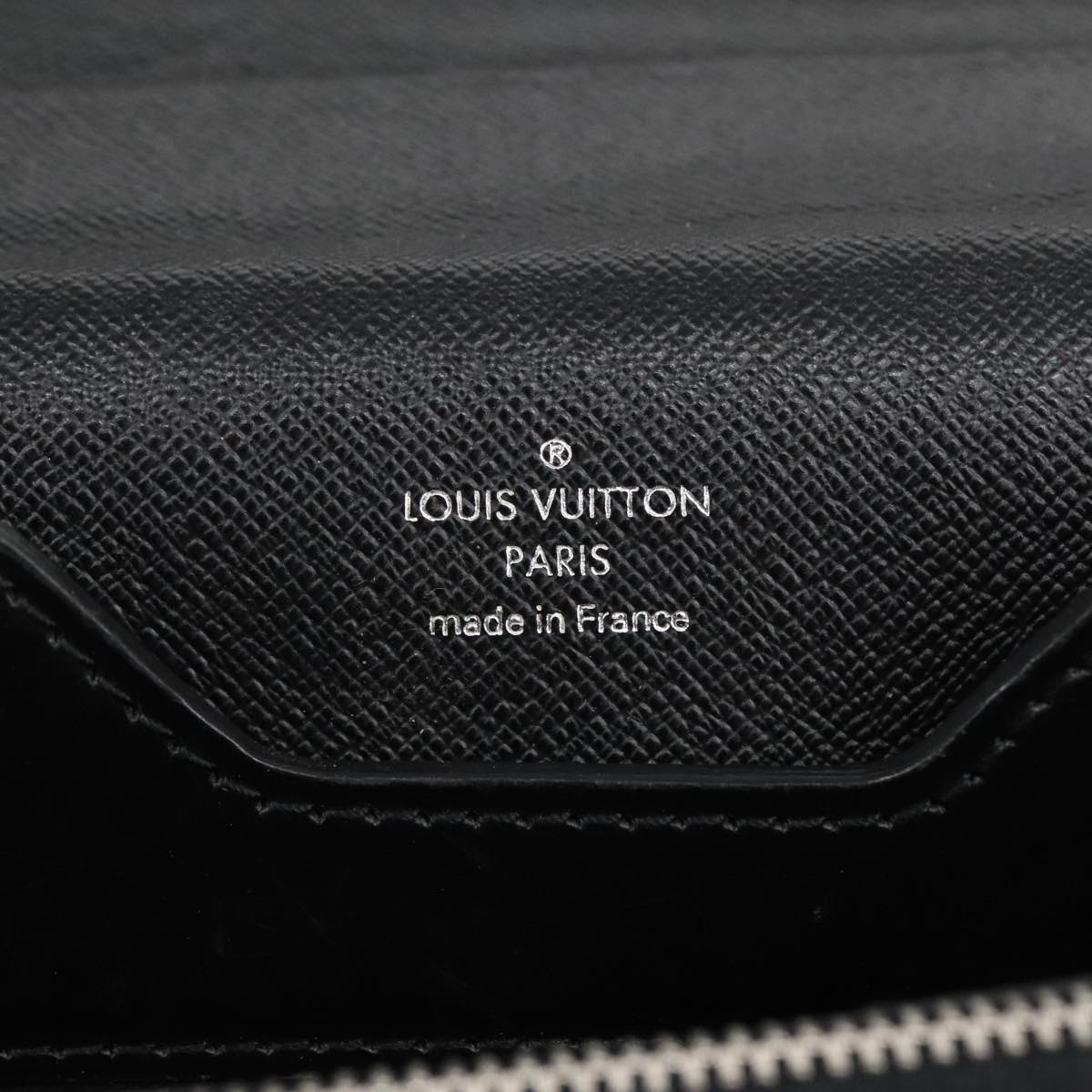 LOUIS VUITTON Taiga Laguito Business Bag Ardoise M31092 LV Auth bs19355