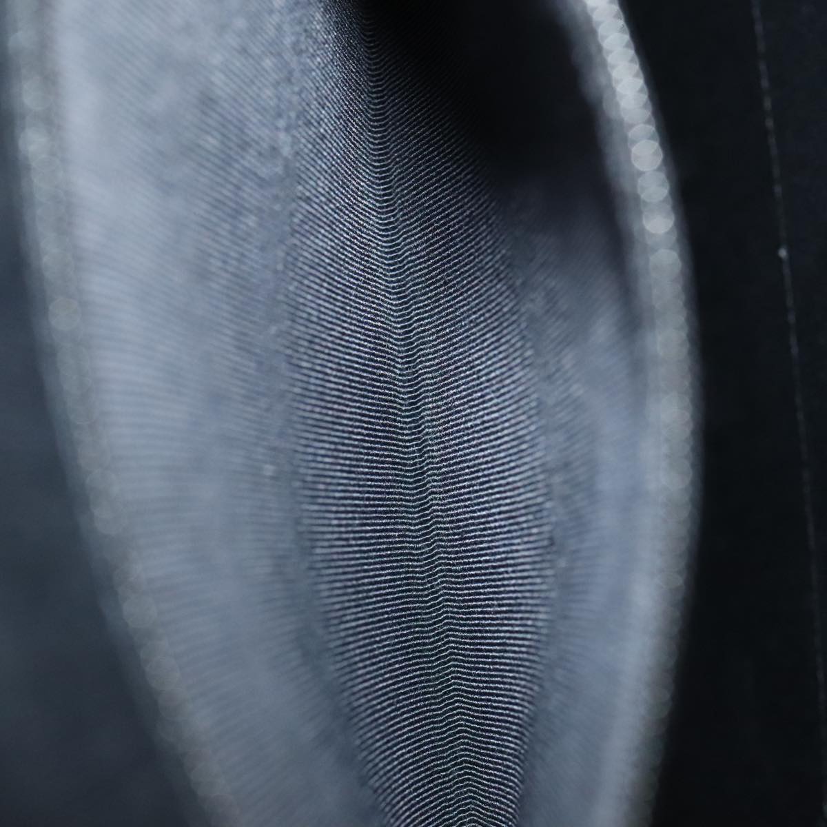 CHANEL Mademoiselle Choco Bar line Tote Bag Leather Red CC Auth bs19852V