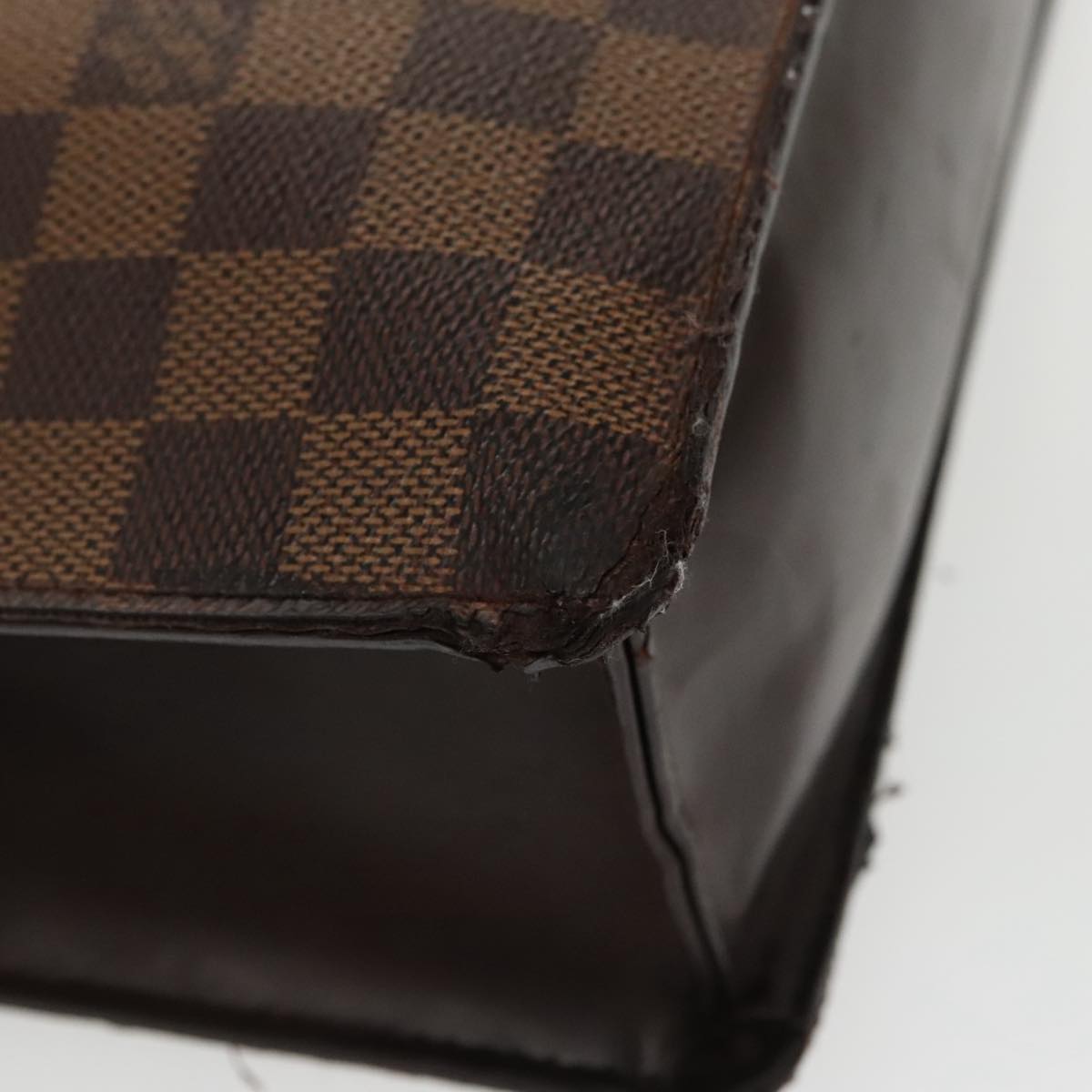 LOUIS VUITTON Damier Ebene Venice PM Hand Bag N51145 LV Auth bs19928