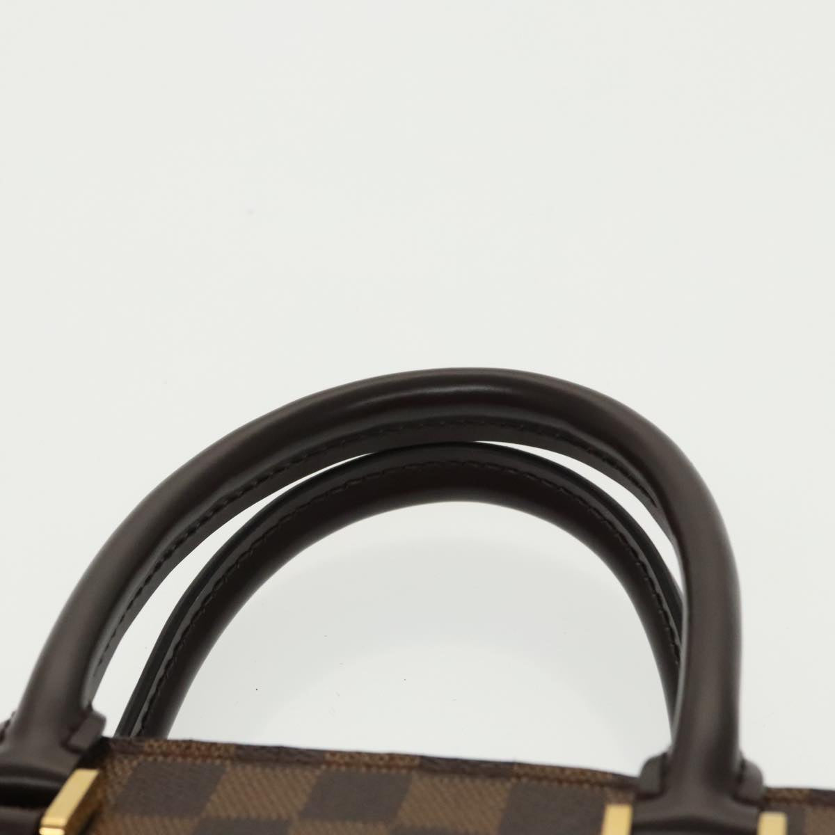 LOUIS VUITTON Damier Ebene Venice PM Hand Bag N51145 LV Auth bs19928