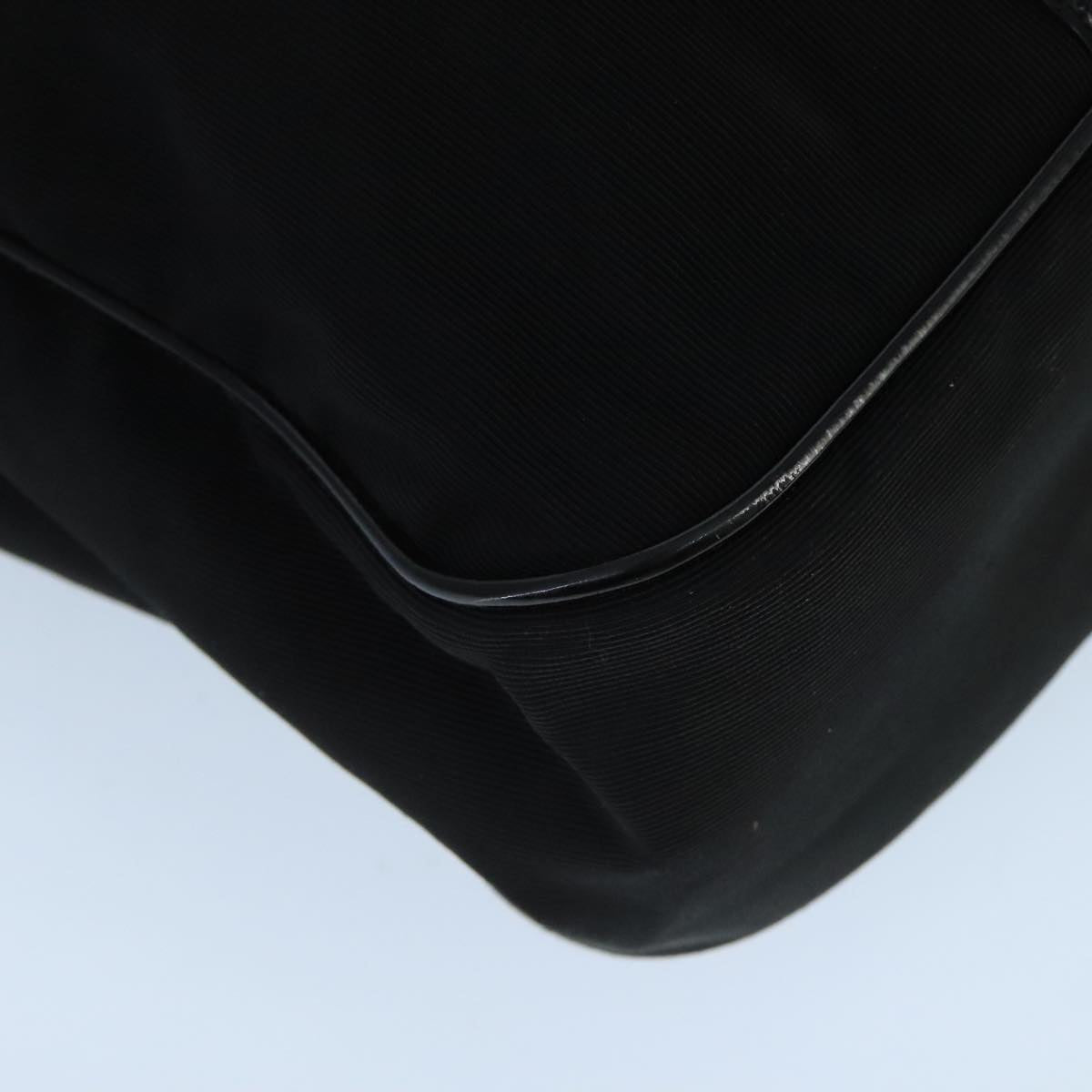 Salvatore Ferragamo Tote Bag Canvas Gold Black Auth bs20079