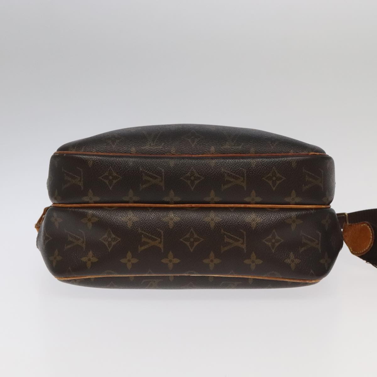 LOUIS VUITTON Monogram Reporter PM Shoulder Bag M45254 LV Auth bs20415