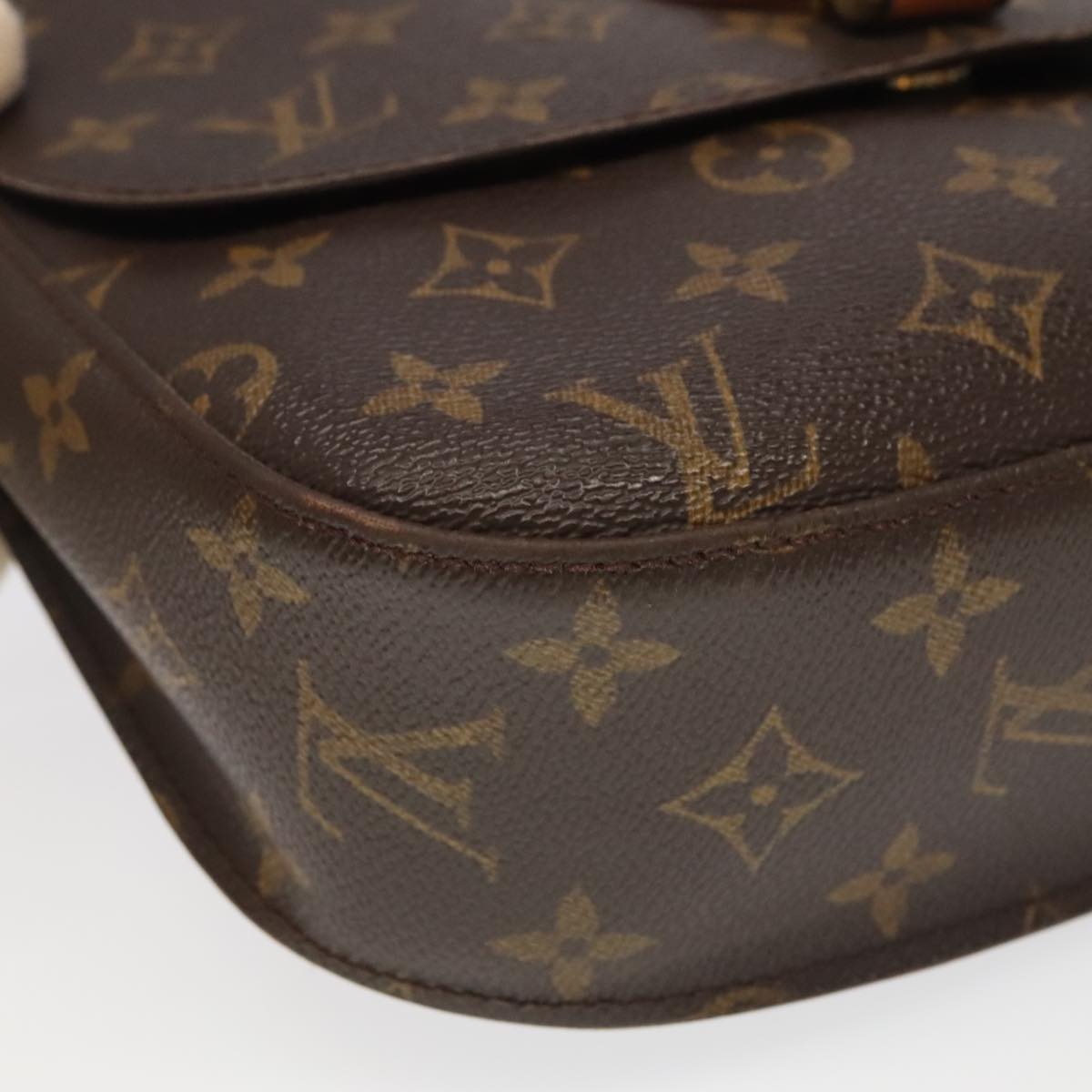 LOUIS VUITTON Monogram Saint Cloud GM Shoulder Bag M51242 LV Auth bs20441