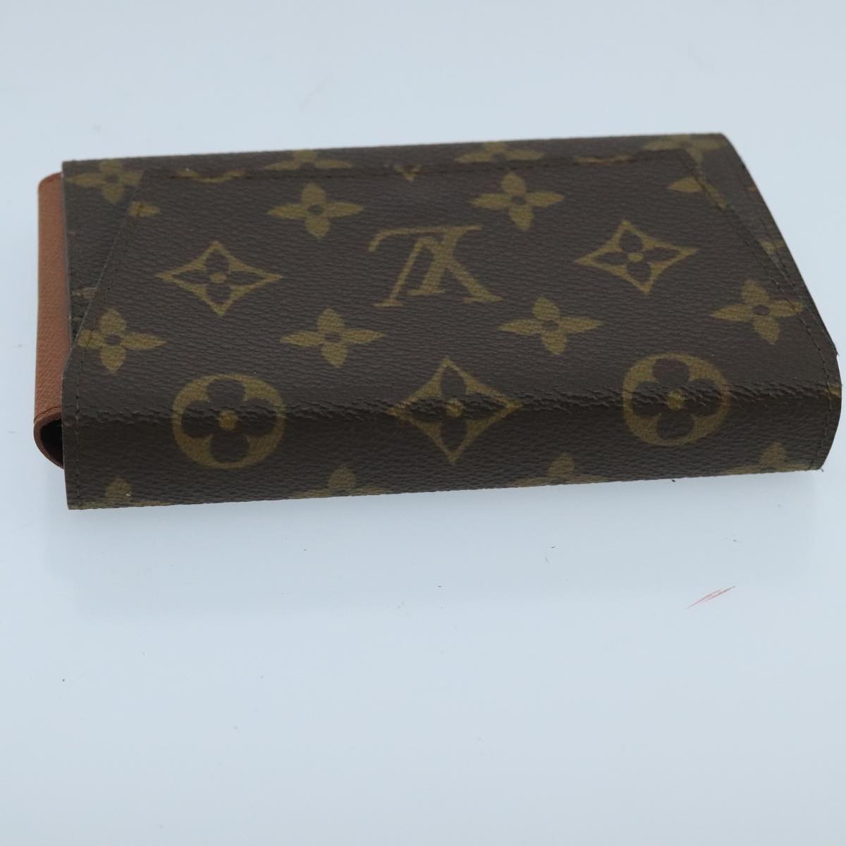 LOUIS VUITTON Monogram Playing Cards Case M58648 LV Auth bs20487