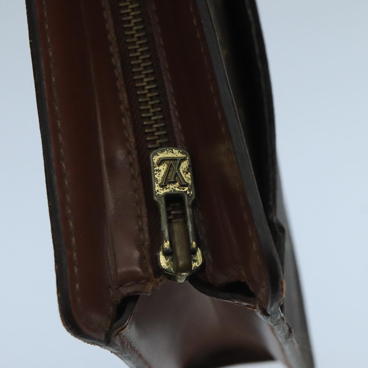 LOUIS VUITTON Monogram Pochette Homme Clutch Bag M51795 LV Auth bs20604