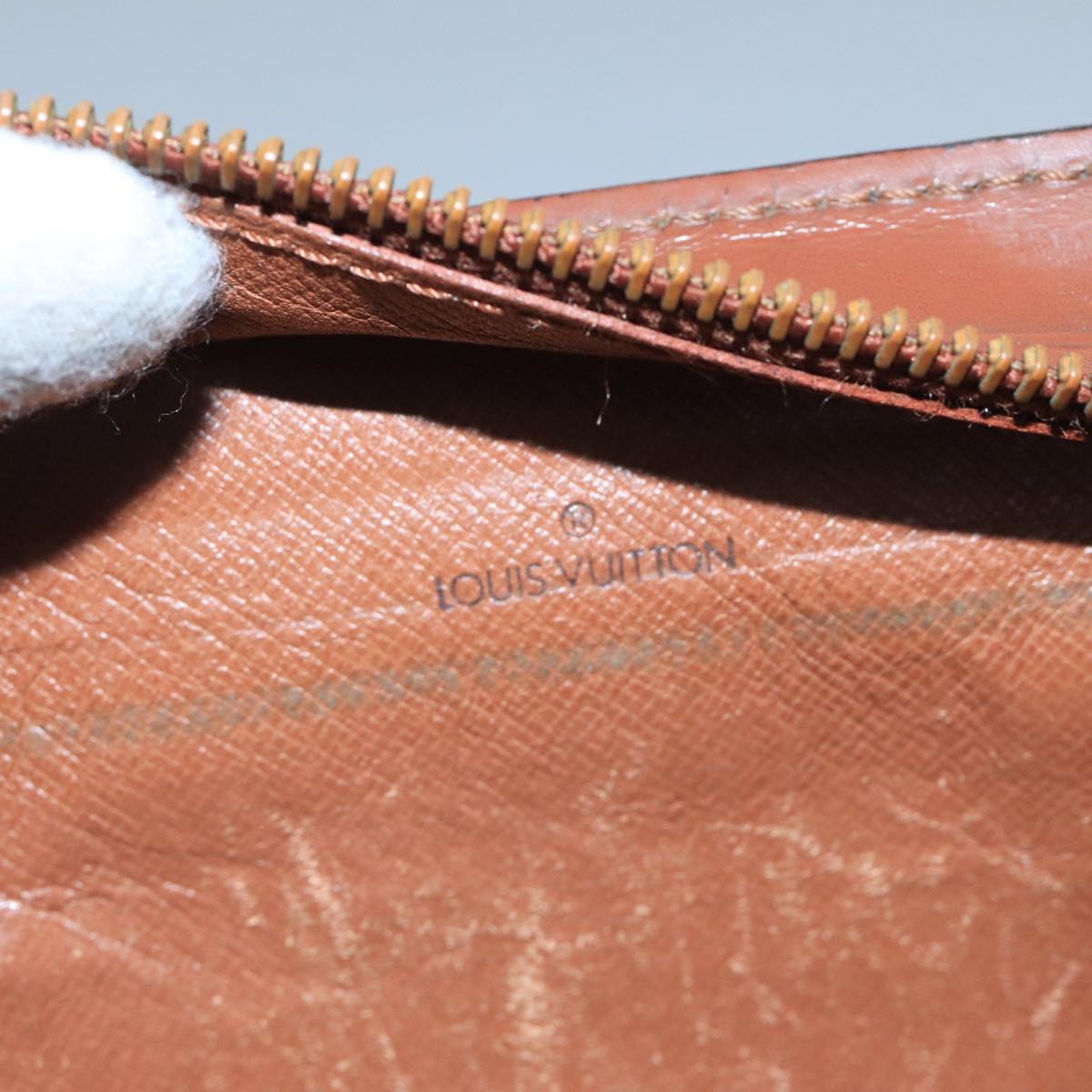 LOUIS VUITTON Monogram Pochette Homme Clutch Bag M51795 LV Auth bs20604