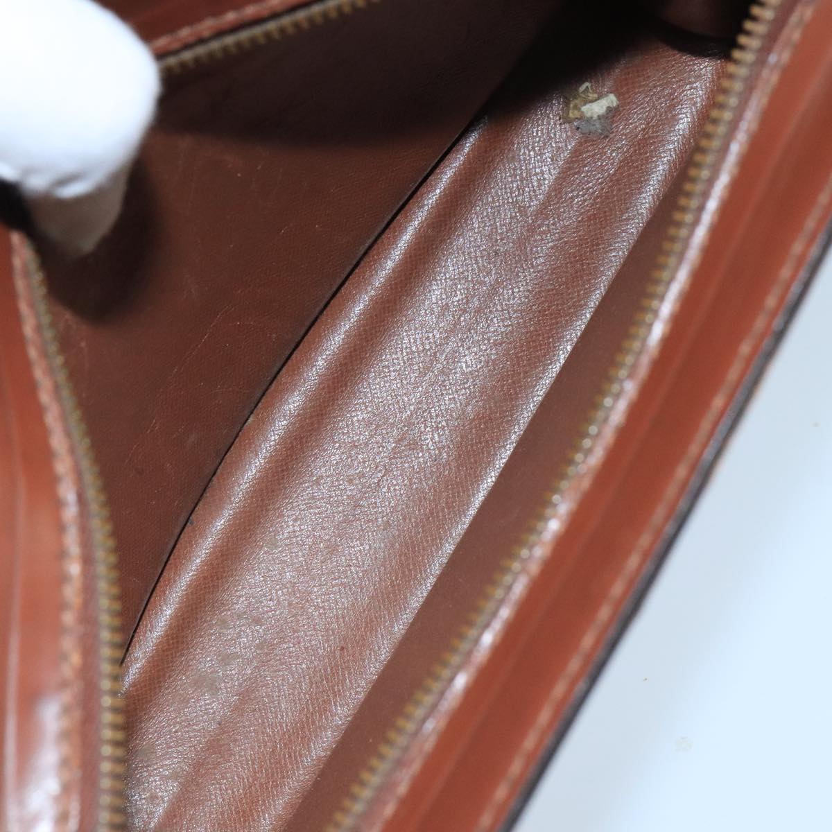 LOUIS VUITTON Monogram Pochette Homme Clutch Bag M51795 LV Auth bs20604