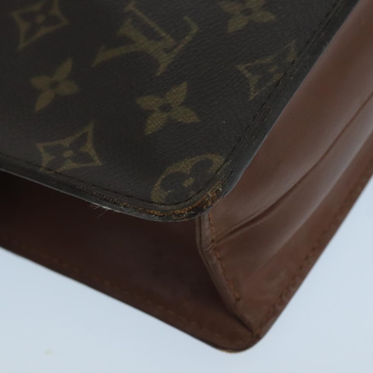 LOUIS VUITTON Monogram Pochette Homme Clutch Bag M51795 LV Auth bs20604