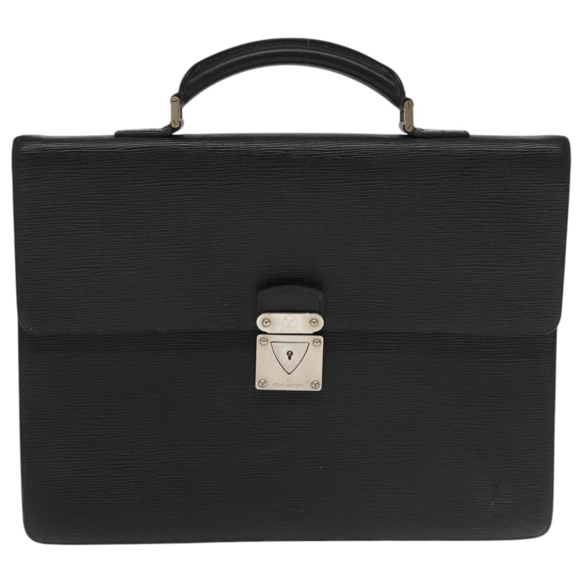 LOUIS VUITTON Epi Laguito Business Bag Noir M54552 LV Auth bs20630