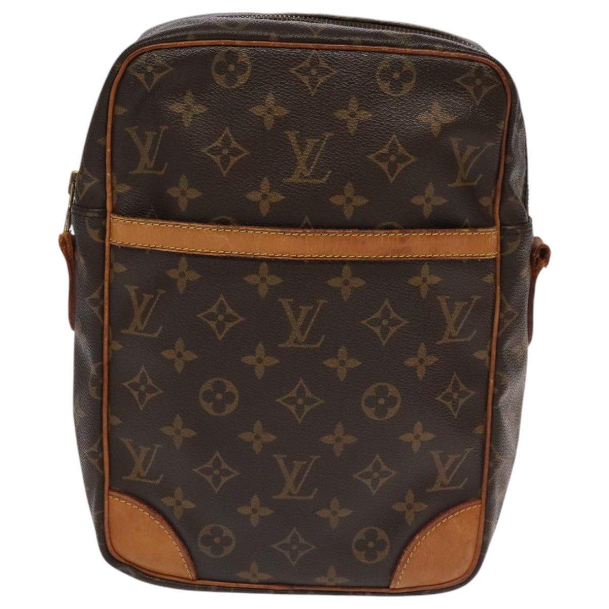LOUIS VUITTON Monogram Danube MM Shoulder Bag M45264 LV Auth bs20718