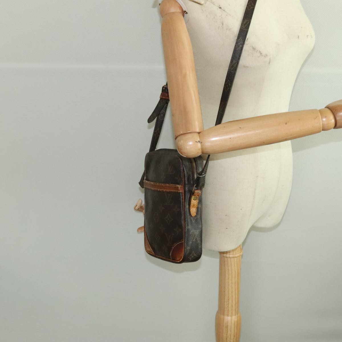 LOUIS VUITTON Monogram Danube Shoulder Bag M45266 LV Auth bs20722