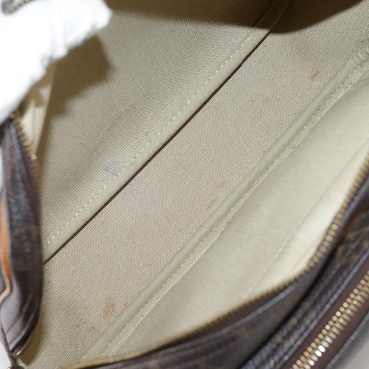 LOUIS VUITTON Monogram Reporter PM Shoulder Bag M45254 LV Auth bs20785