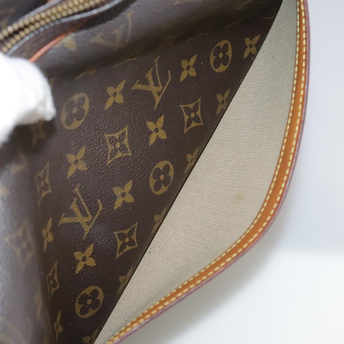 LOUIS VUITTON Monogram Reporter PM Shoulder Bag M45254 LV Auth bs20785