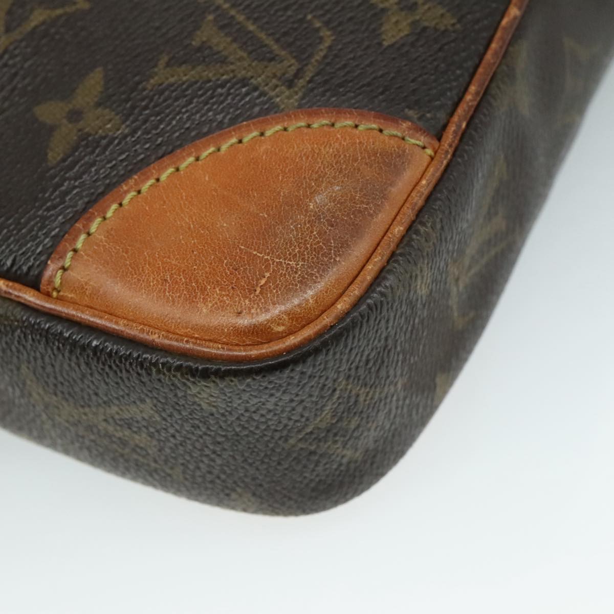 LOUIS VUITTON Monogram Marly Dragonne GM Clutch Bag M51825 LV Auth bs20856