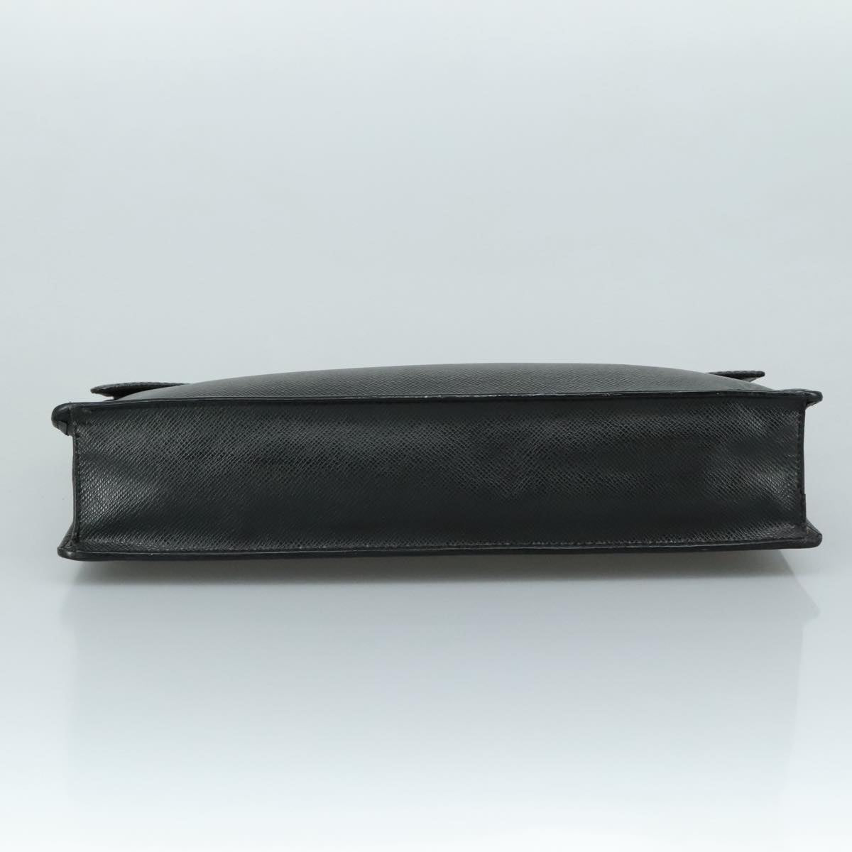 LOUIS VUITTON Taiga Porte Documents Angara Briefcase Ardoise M30772 Auth bs20889