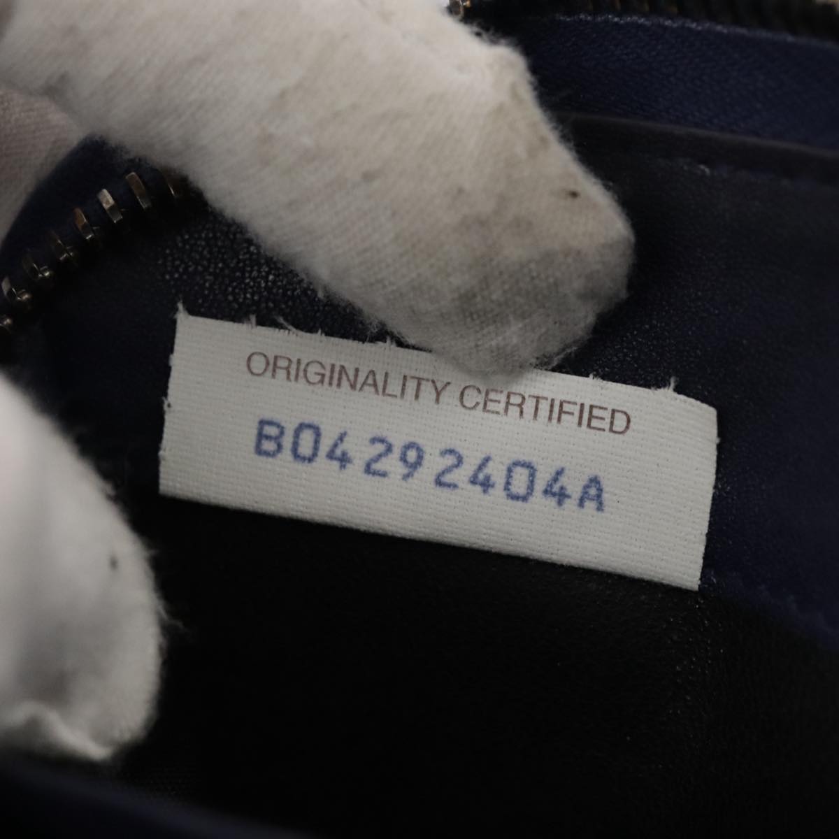 BOTTEGA VENETA INTRECCIATO Long Wallet Leather Black Silver Auth bs21015