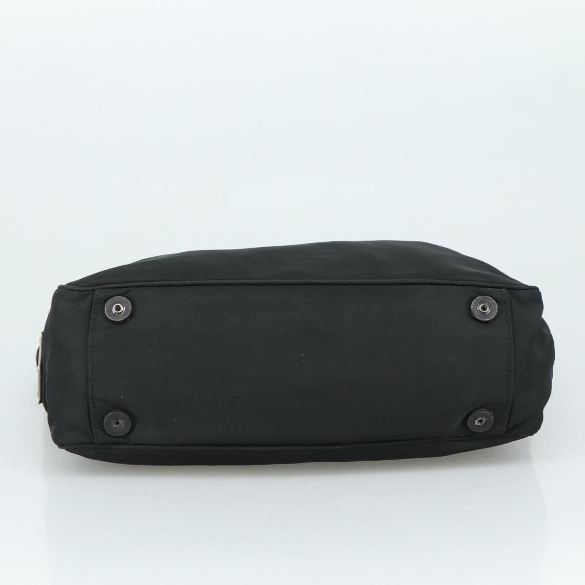 PRADA Hand Bag Nylon Black Auth bs21031