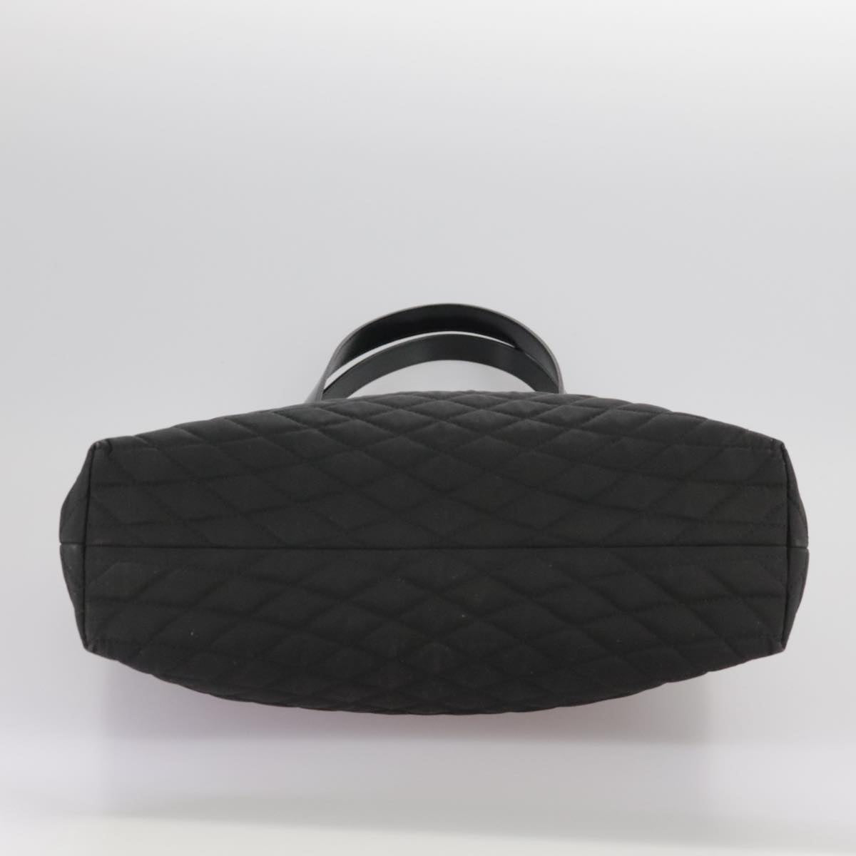 BALLY Tote Bag Nylon Black Auth bs21059