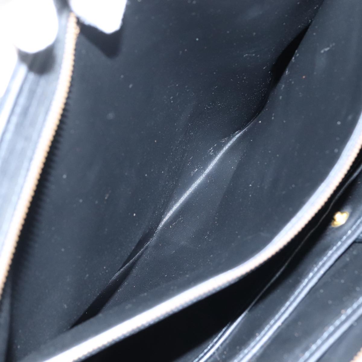 GIVENCHY Hand Bag Leather Black Auth bs21067