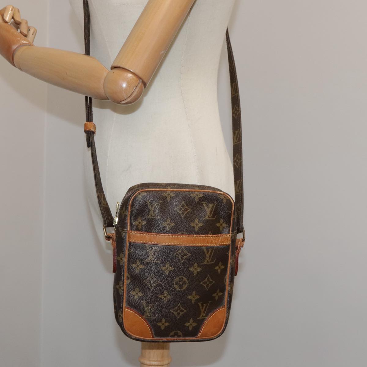 LOUIS VUITTON Monogram Danube Shoulder Bag M45266 LV Auth bs21145