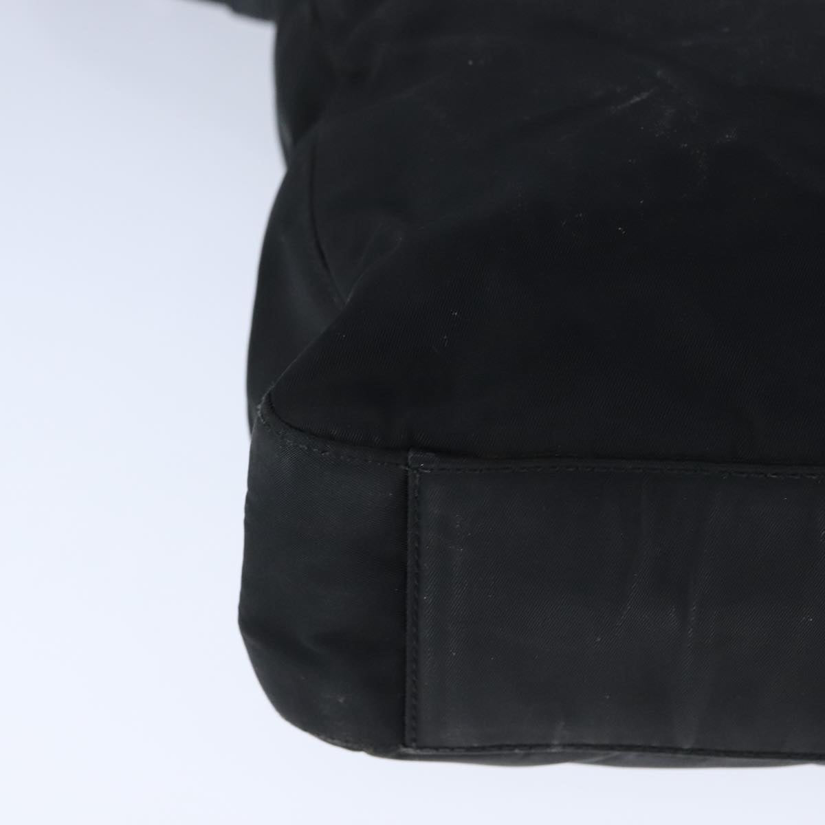 PRADA Hand Bag Nylon 2way Black Auth bs21184
