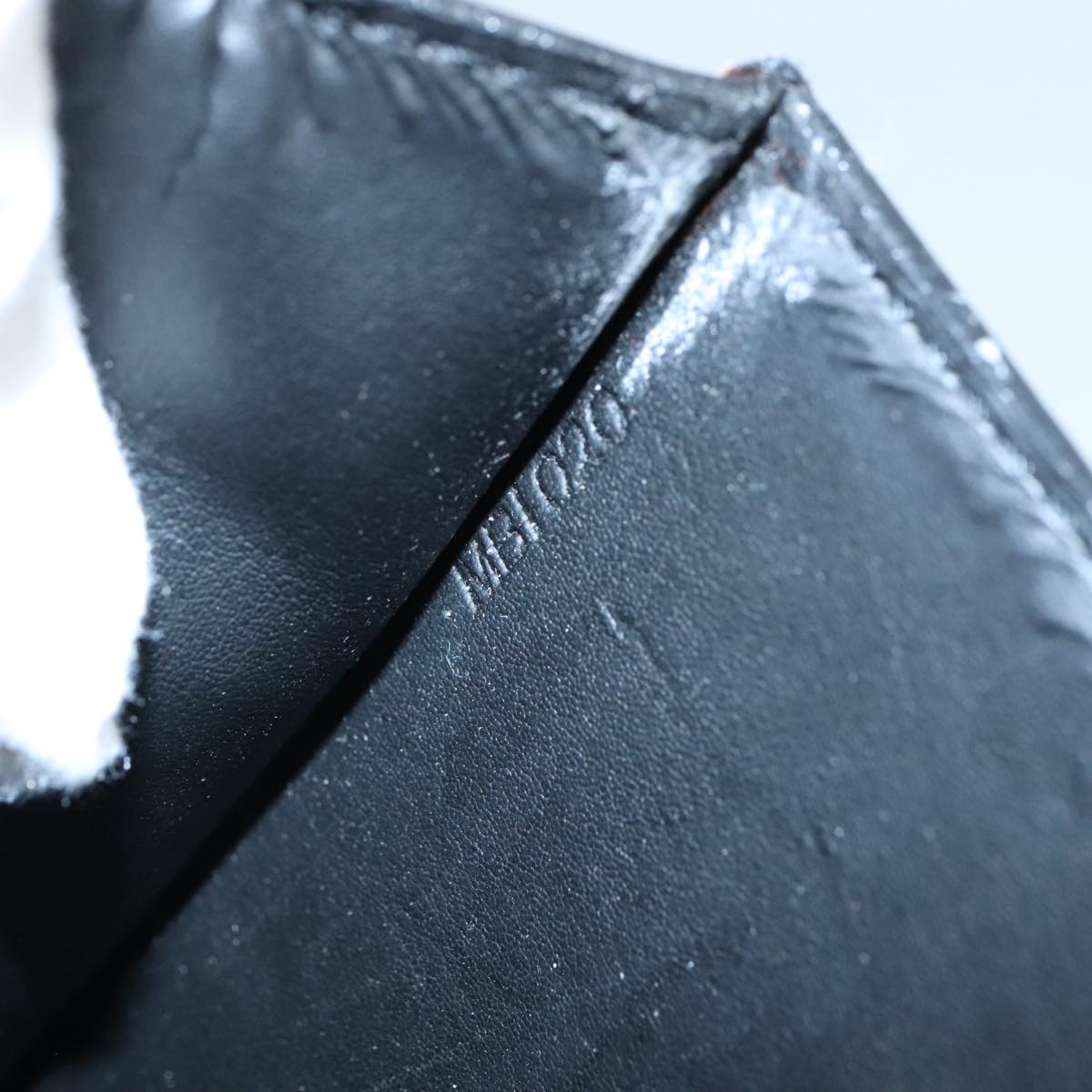 LOUIS VUITTON Taiga Serviette Tobolt Souffle Bag Ardoise M30792 LV Auth bs21278